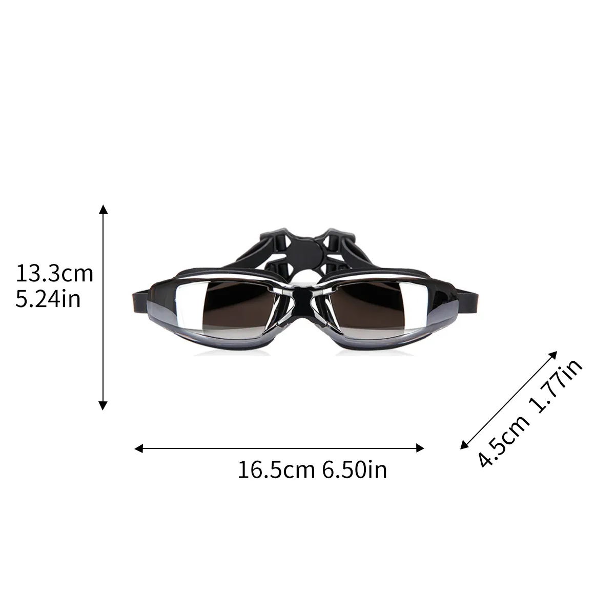 Anti-Fog UV Protection Swimming Goggles with Case 11