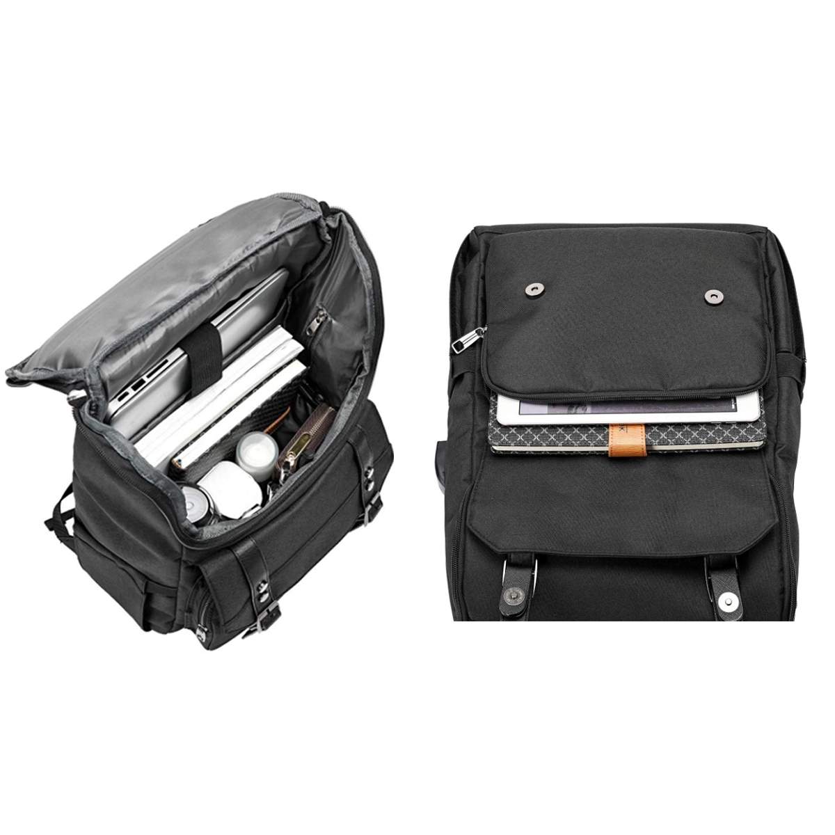 Custom Usb Charging Port Durable Travel Laptop Backpack 4
