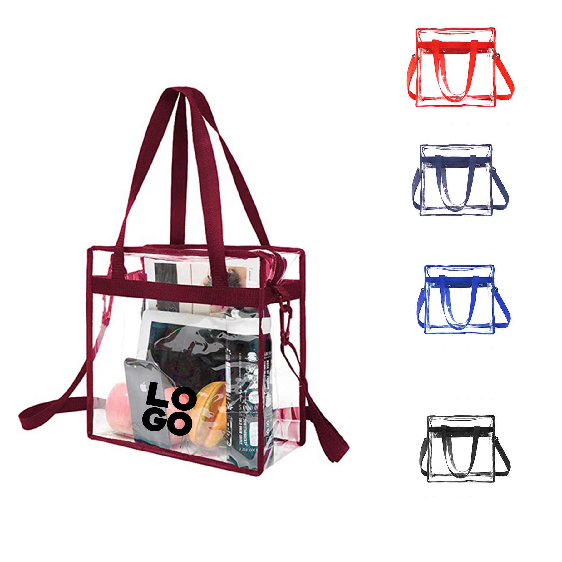 Clear Tote bag 1