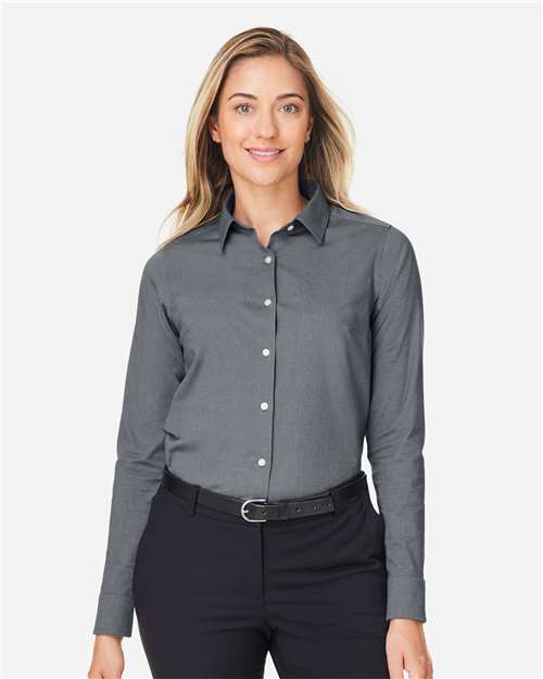Women's CrownLux Performance® Spencer Poplin Dress Shirt - DG505W 47