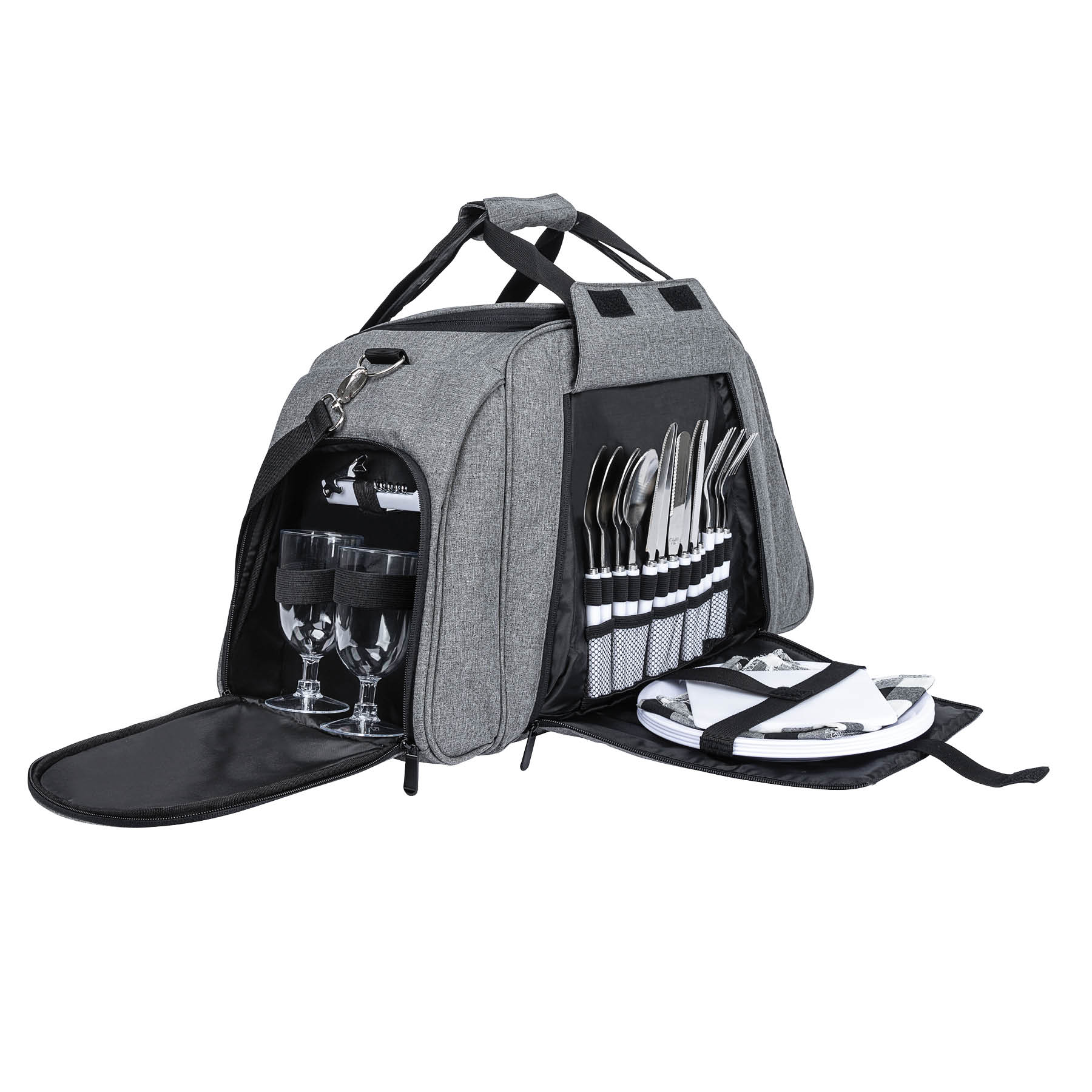 Genoa 4 Person Picnic Duffel Cooler Bag 4
