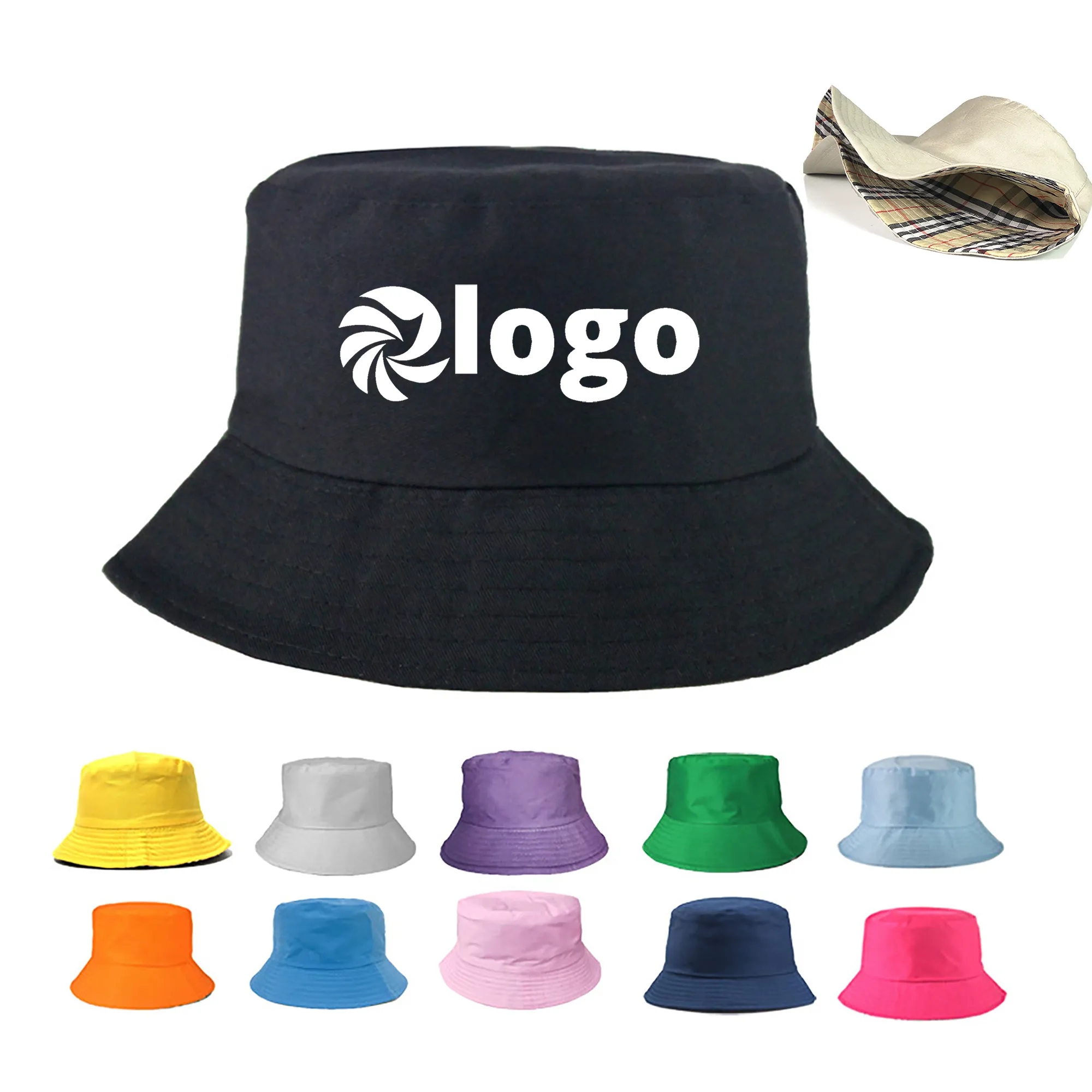 Custom Sun Bucket Fishing Hat