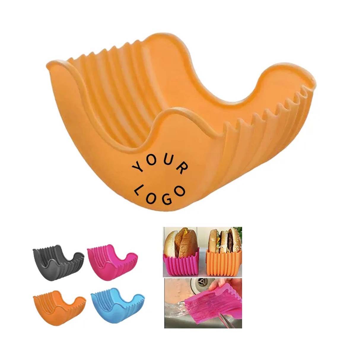 Food Grade Silicone Burger Sleeve 2