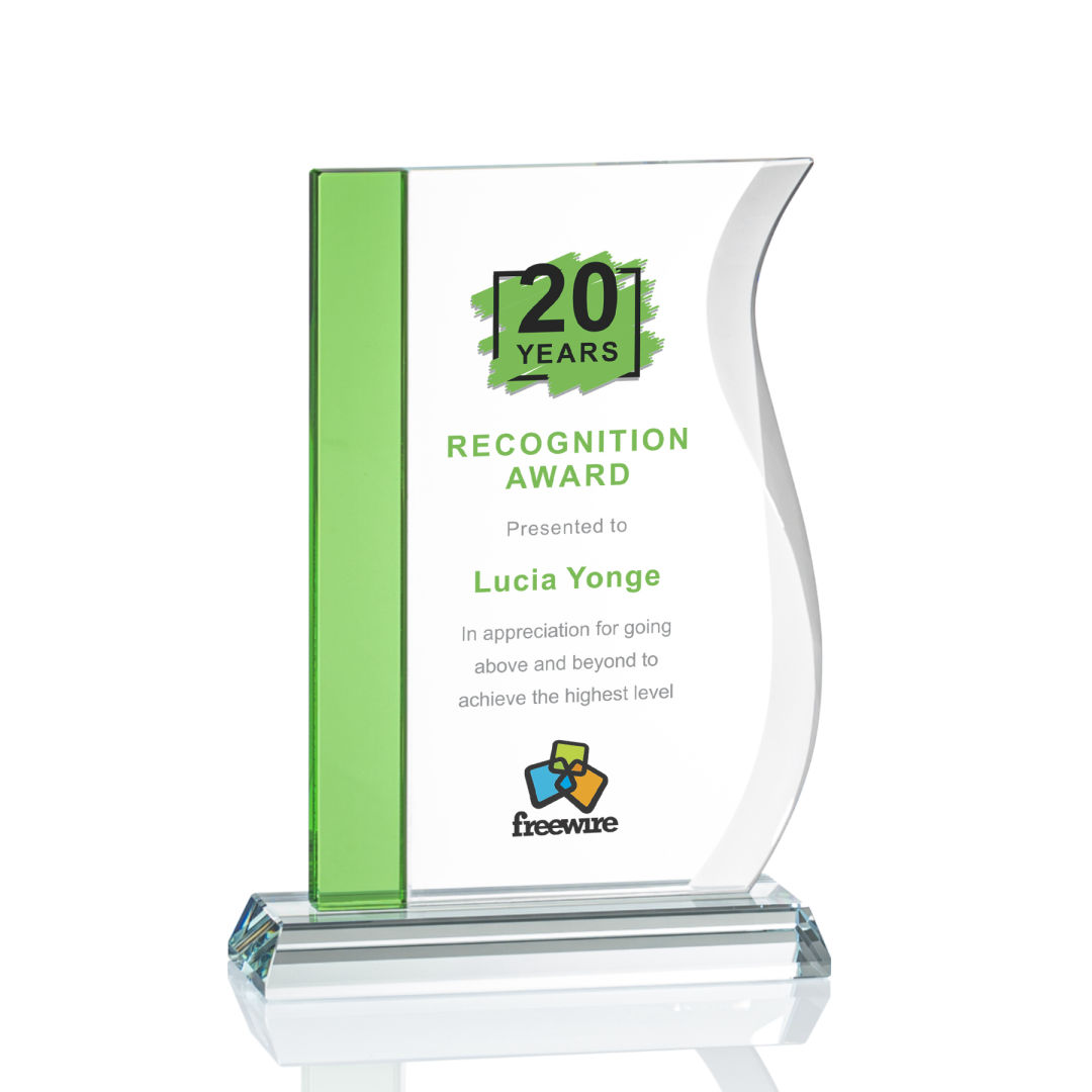 Burbank VividPrint™ Award - Green 7