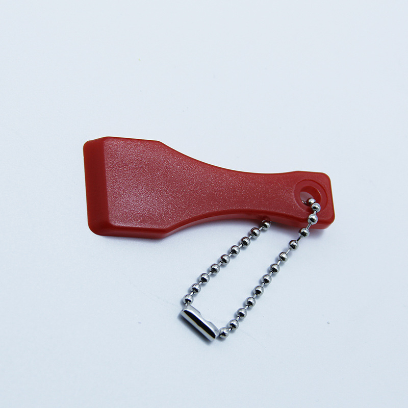 Plastic Lottery Scratcher with Keychain 6
