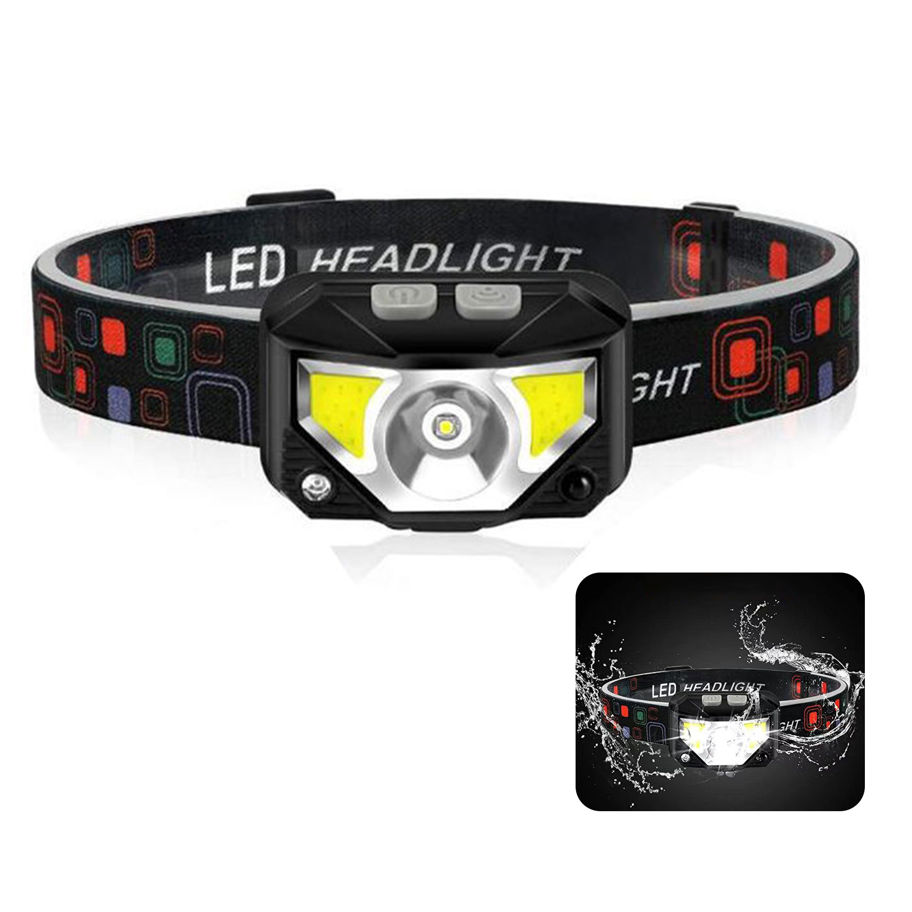Rechargeable Headlight 1