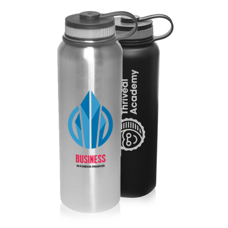 41 oz. Stainless Steel Vacuum Water Bottle - BPA Free 1