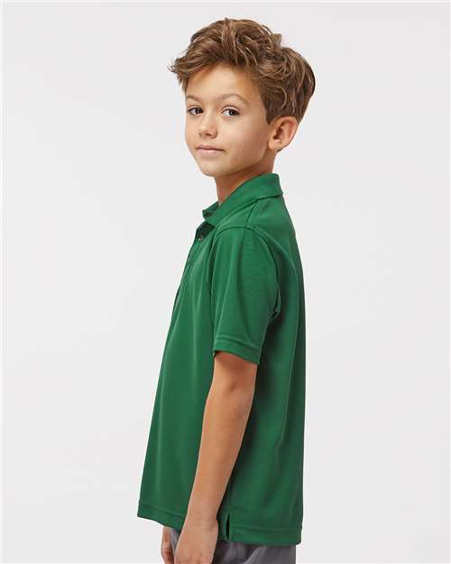 Youth Saratoga Performance Mini Mesh Polo - 108Y 37