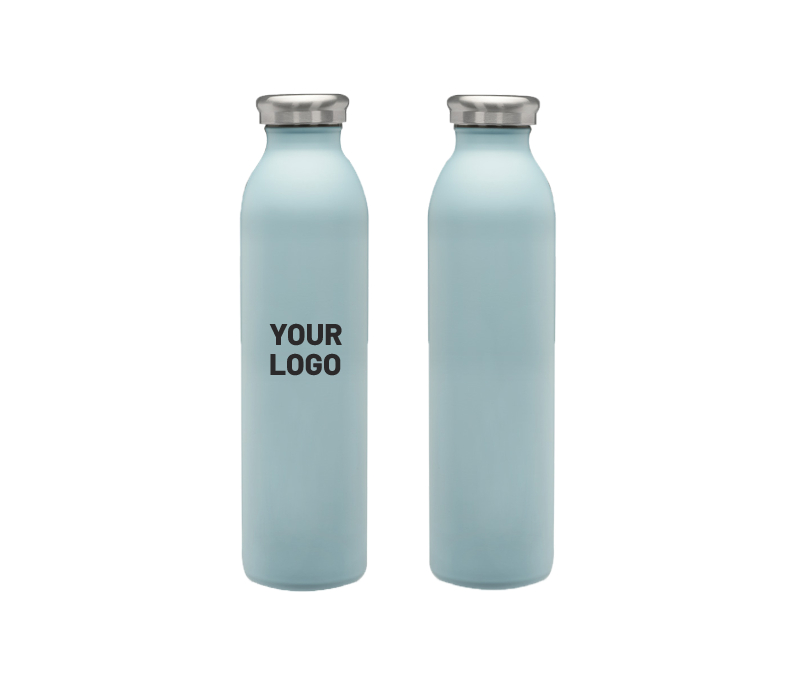 Double Wall Stainless Steel Water Bottle, 20 oz., custom water bottle with logo imprint 4