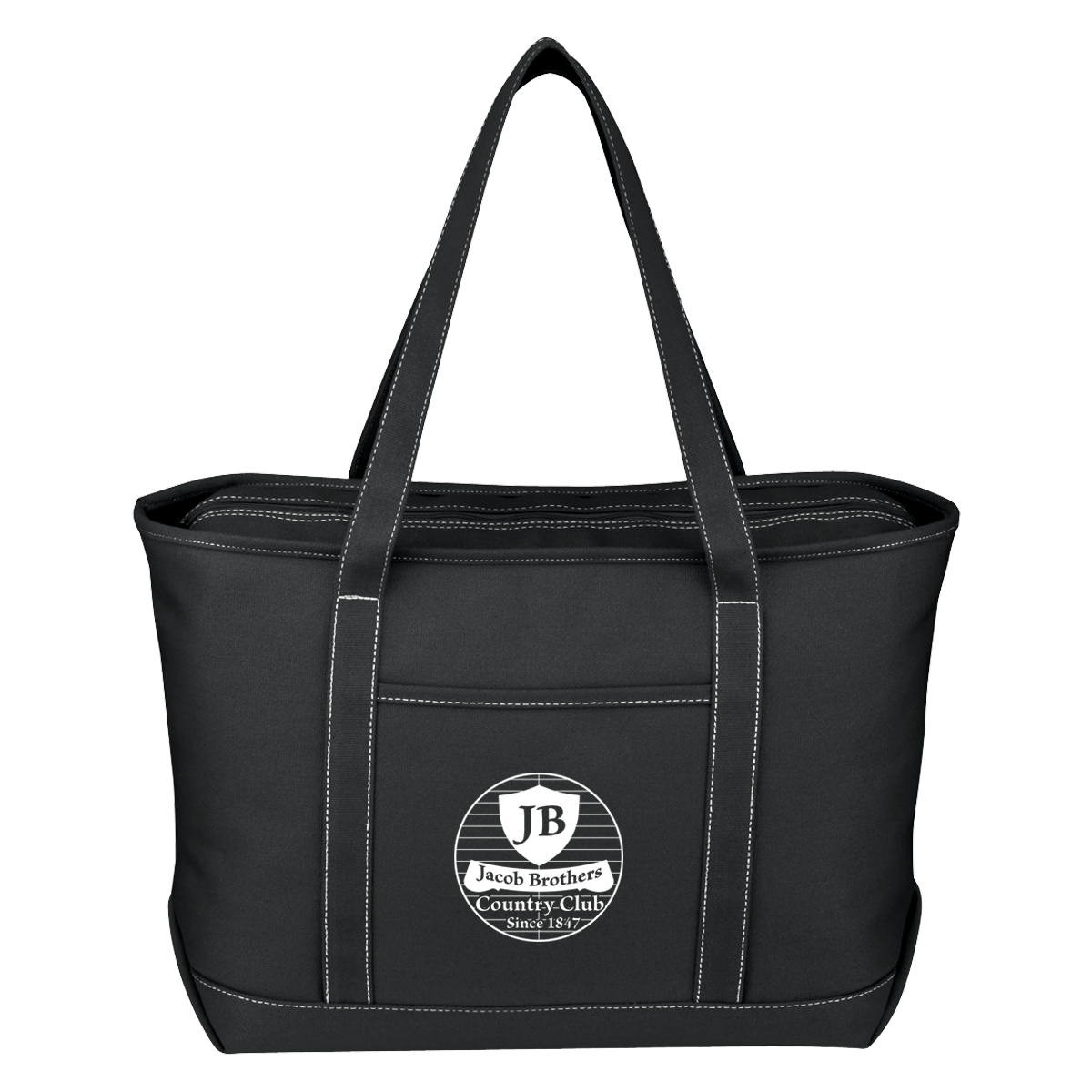 Large Cotton Canvas Yacht Tote Bag 6