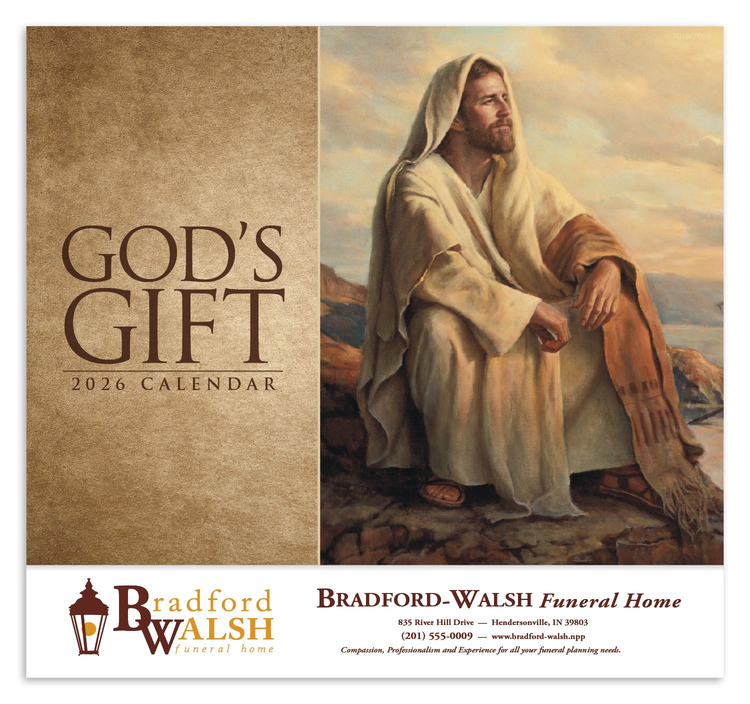 Good Value™ God's Gift - Stapled Calendar 58