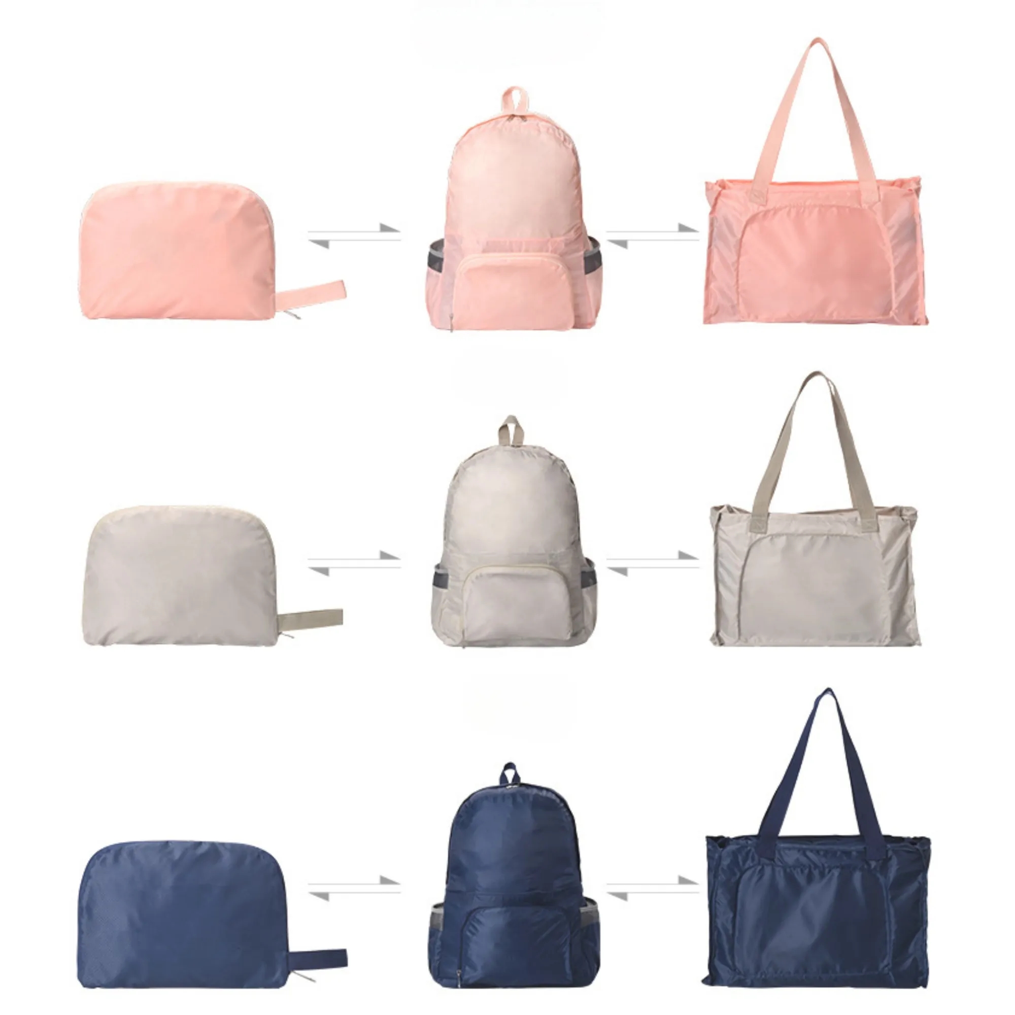 Packable Ultra Lightweight Handbag And Backpack 5