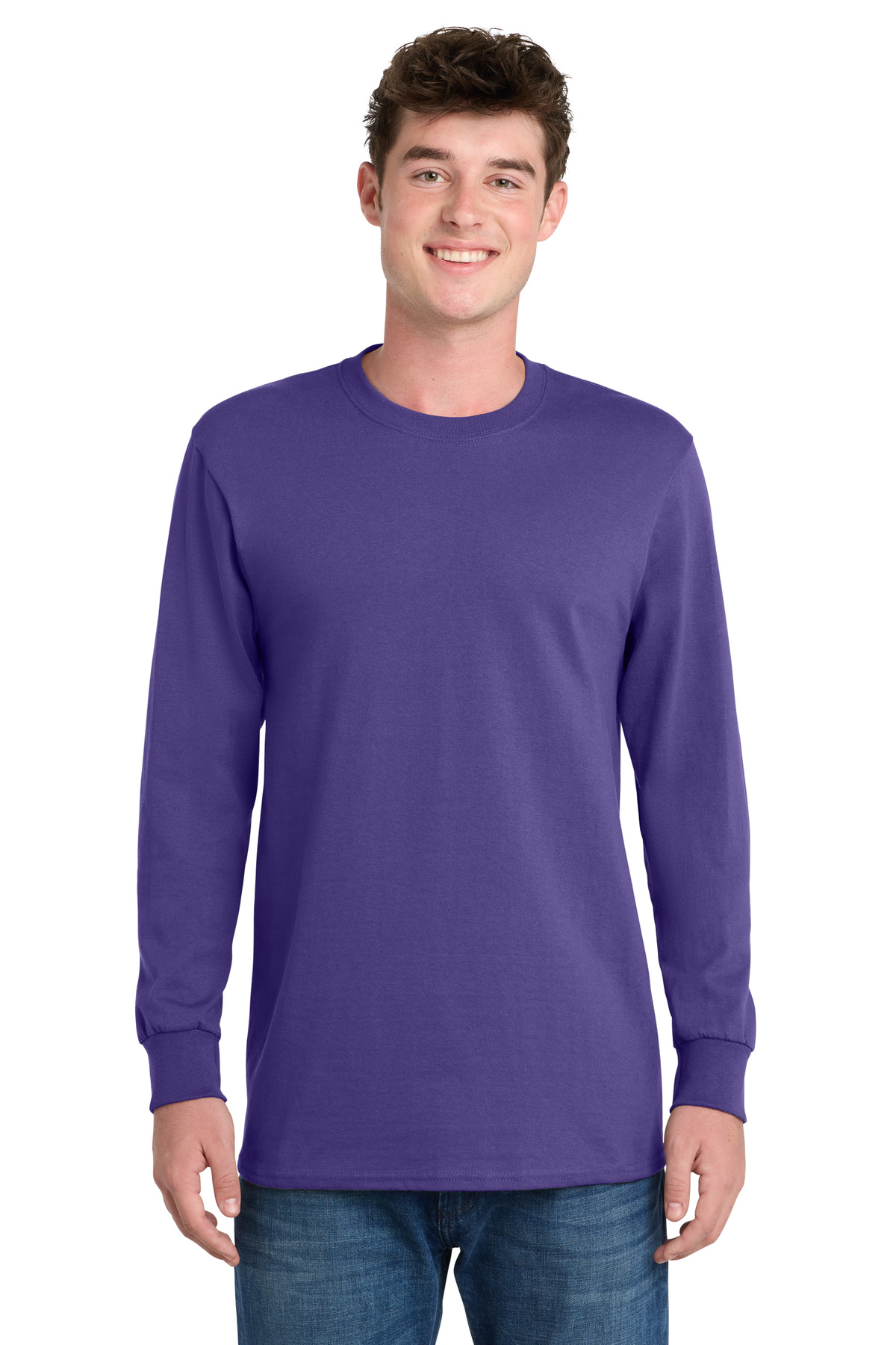 Port & Co Tall Long Sleeve Essential Tee. PC61LST 86