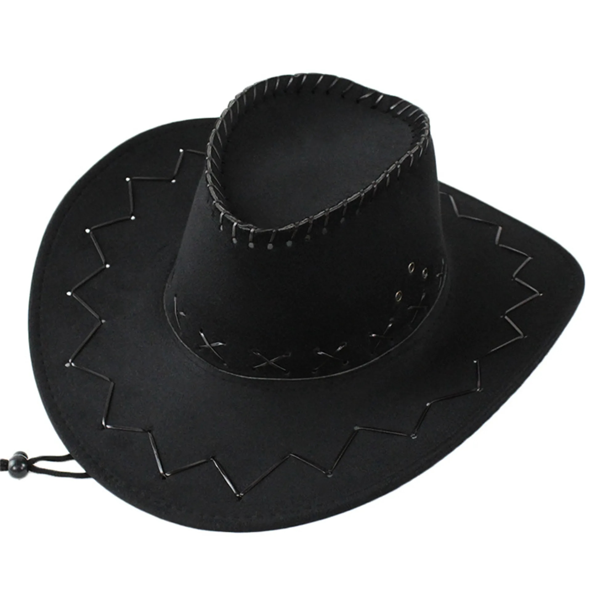 Felt Wide Brim Cowboy Hat 3