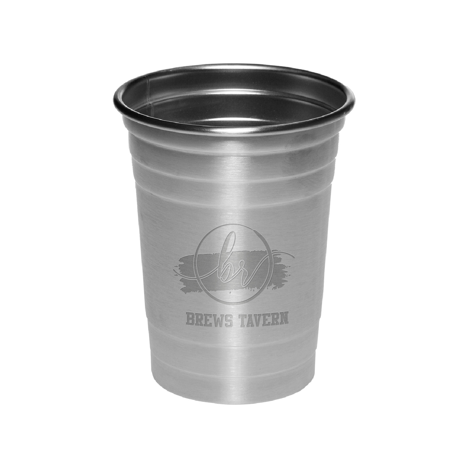 16 oz. Hop Stainless Steel Beer Cup (Engraved Imprint) 2
