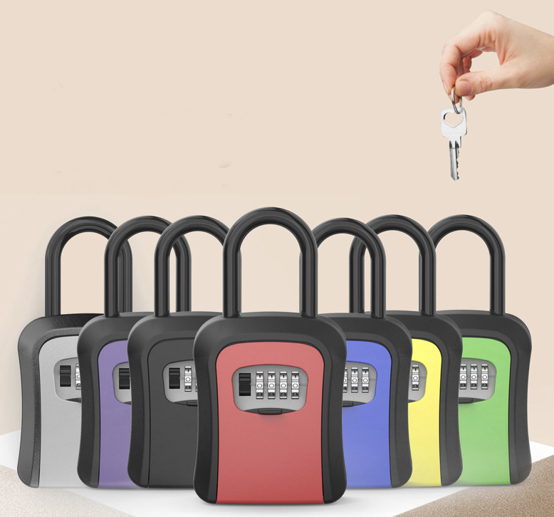 Outdoor Lock Box for House Keys 7