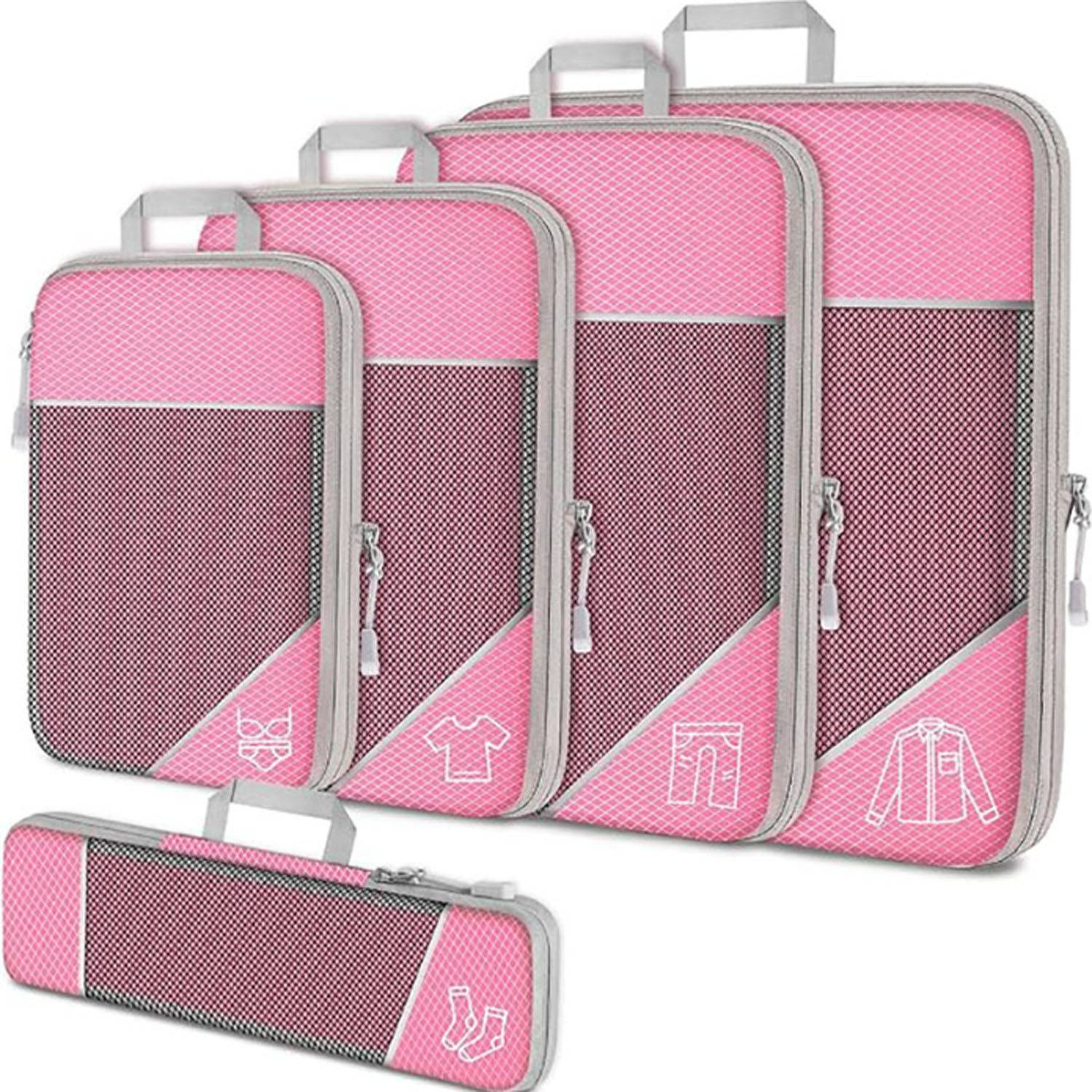 5 PCS Luggage Organizer Bag Packing Cubes 5