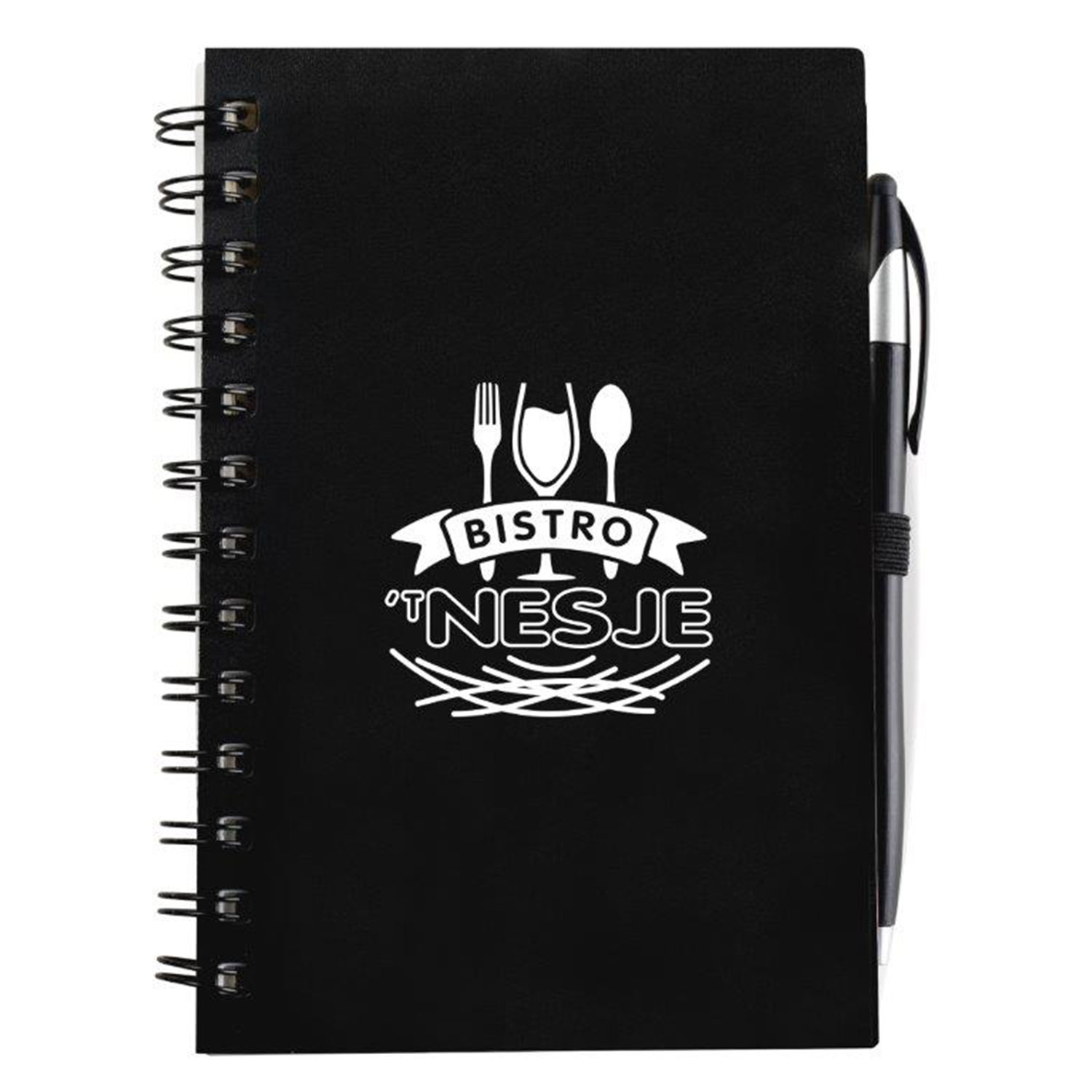 SpiralScript 5.5 x 7 Plastic Spiral Journal with Pen 21