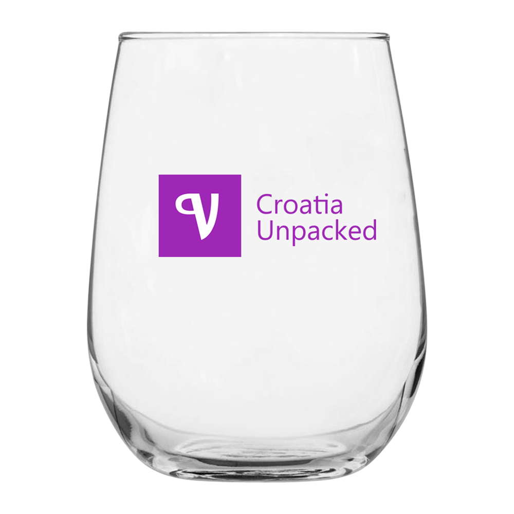 17oz. Stemless Wine Glass 1