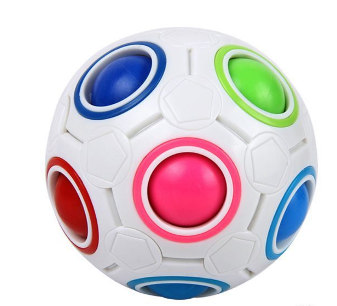 Press The Rainbow Ball Cube Toy 5