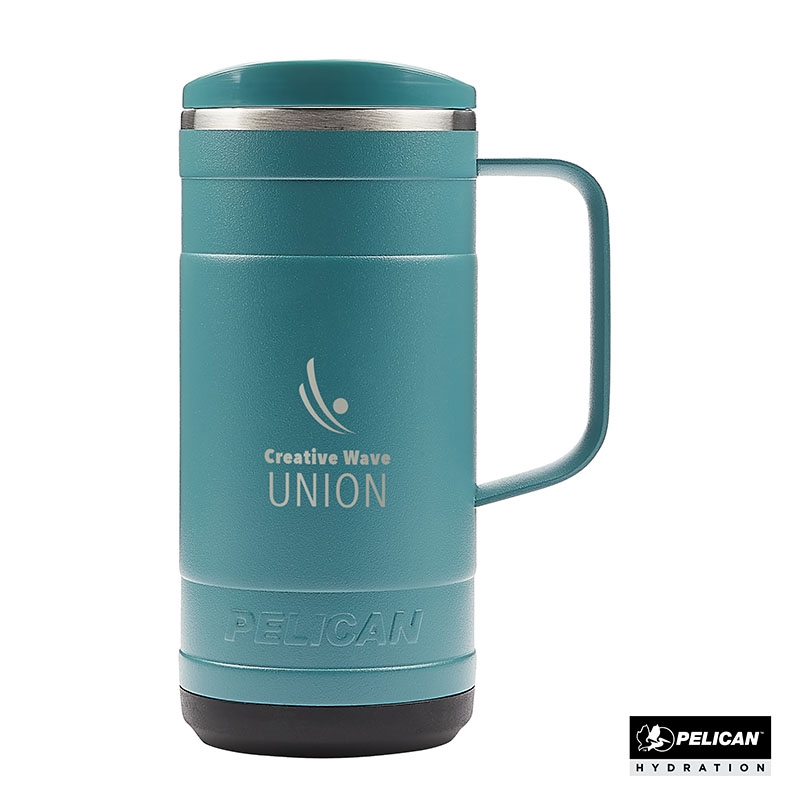 Pelican Ridge™ 18 oz. Recycled Double Wall Stainless Steel Mug 45