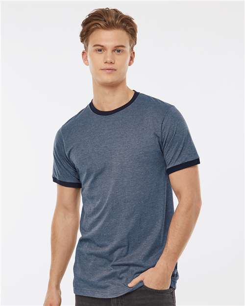 Unisex Fine Jersey Ringer T-Shirt - 246 63