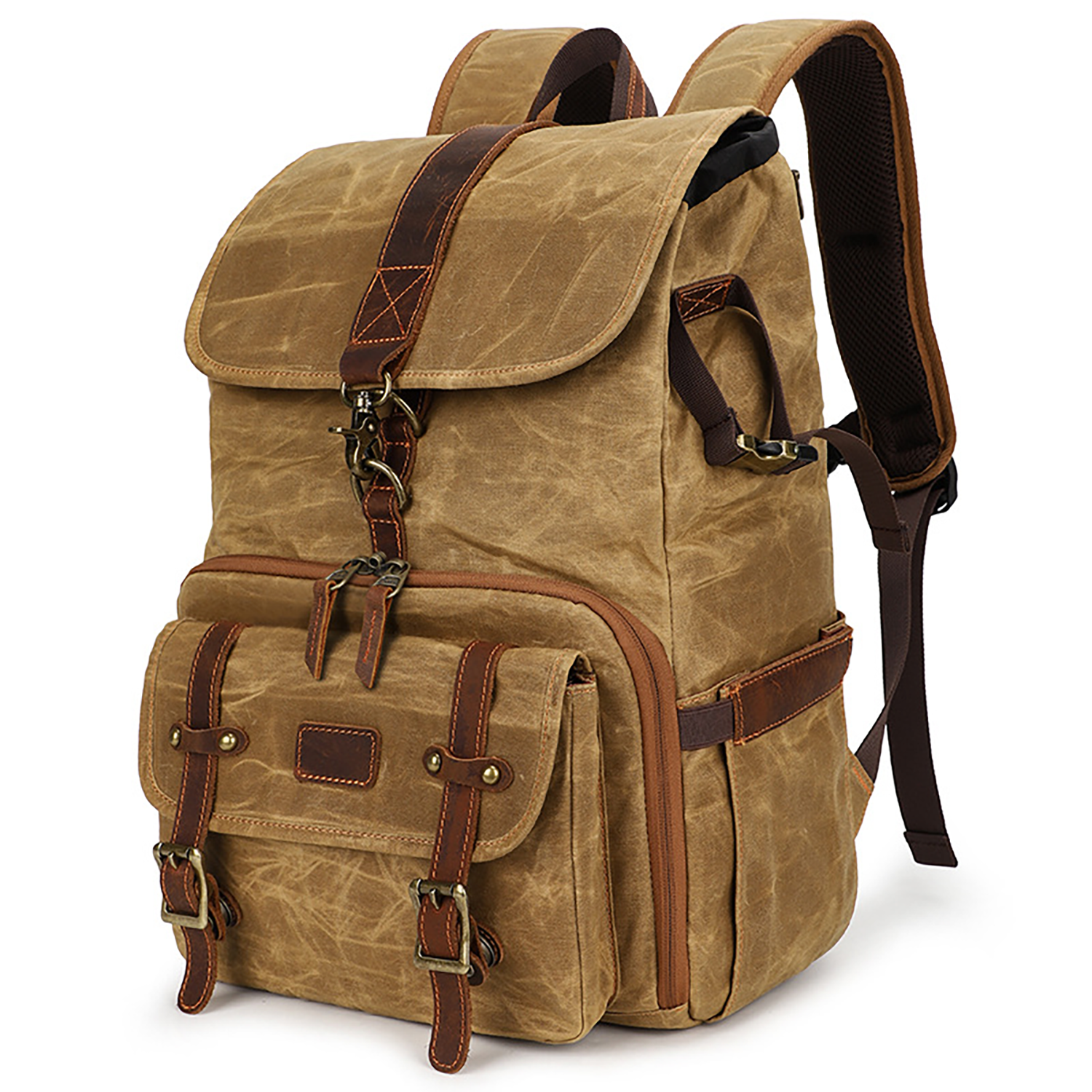 Canvas Waterproof Camera Backpack 10