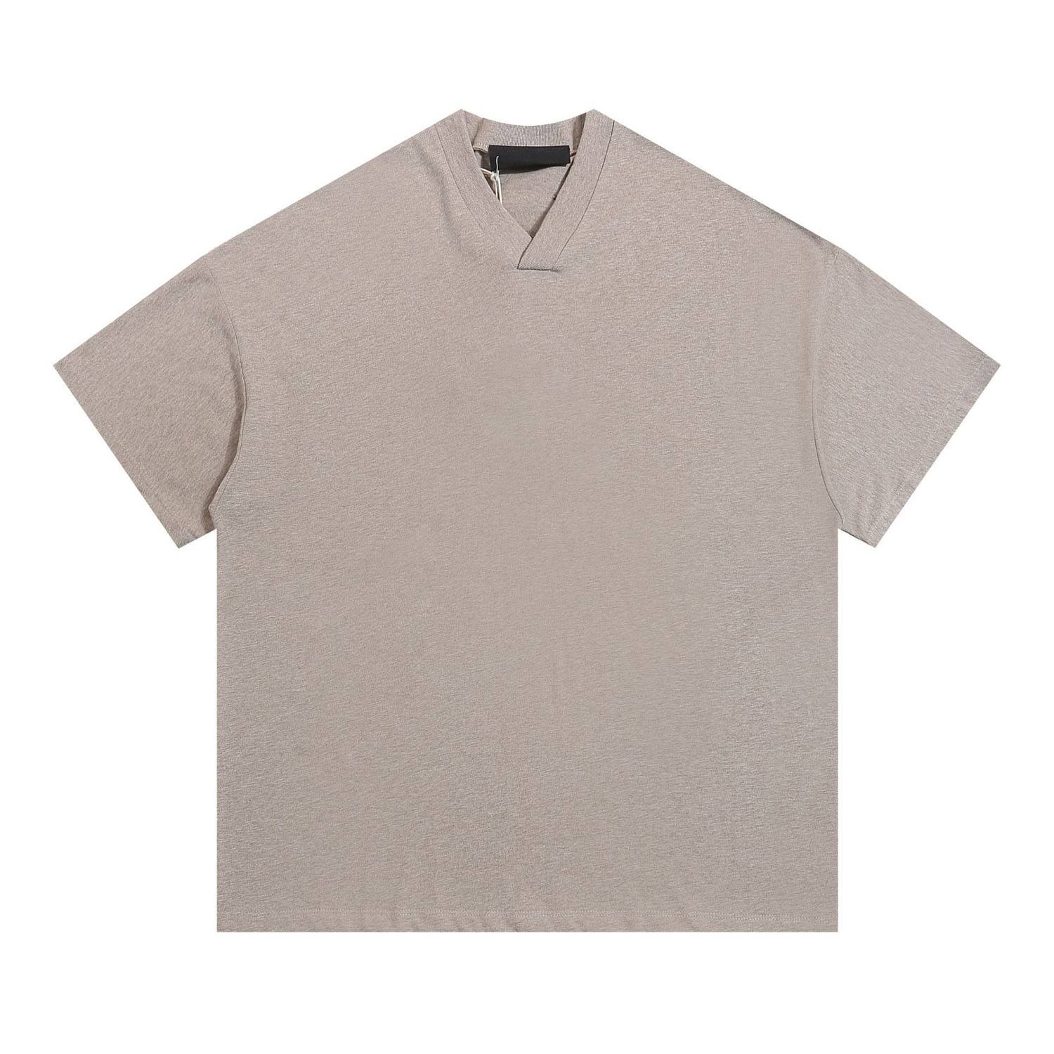Soft Cotton V-Neck Lightweight Breathable T-Shirt 2