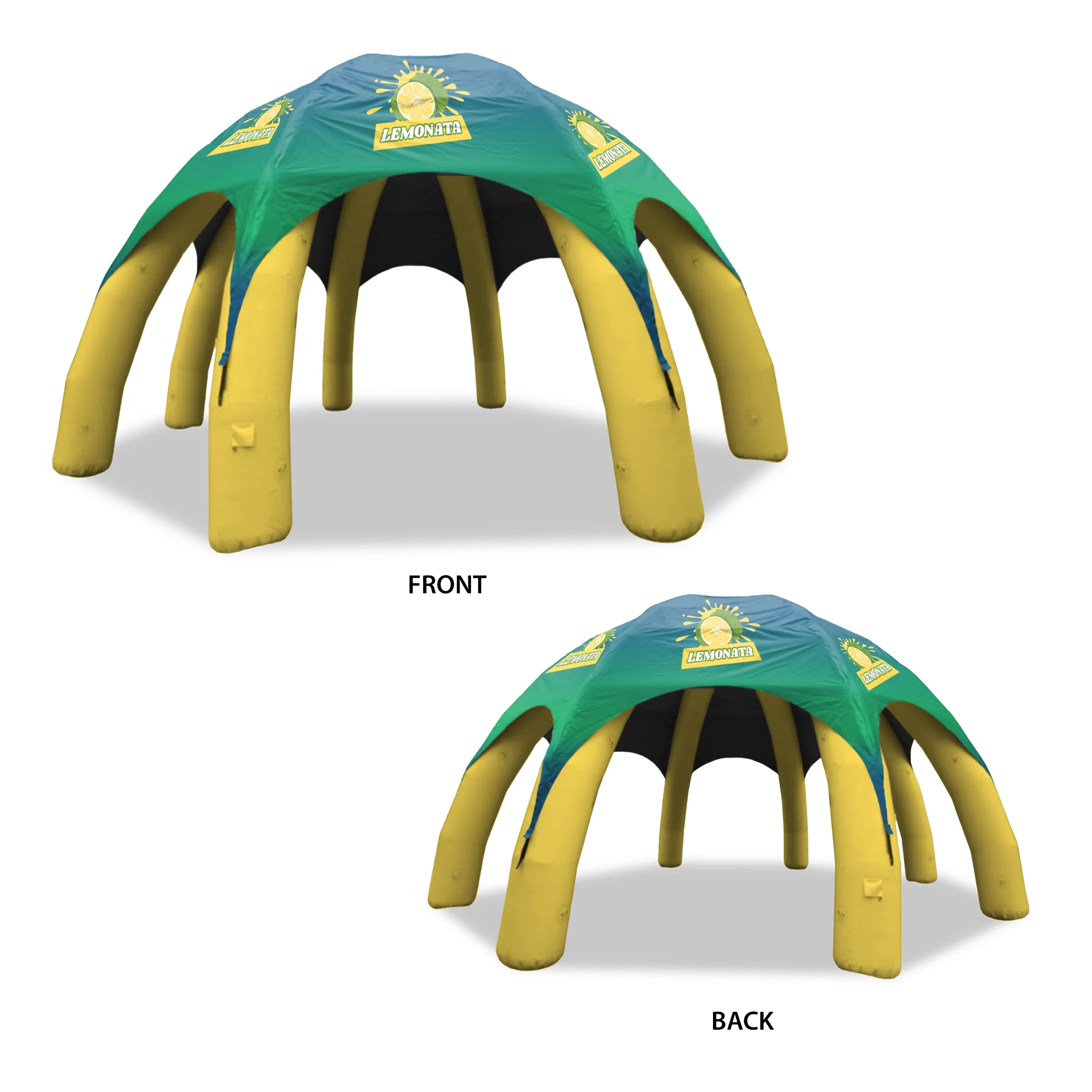 25' Custom Inflatable Spider Tent with 8 legs with Canopy 4