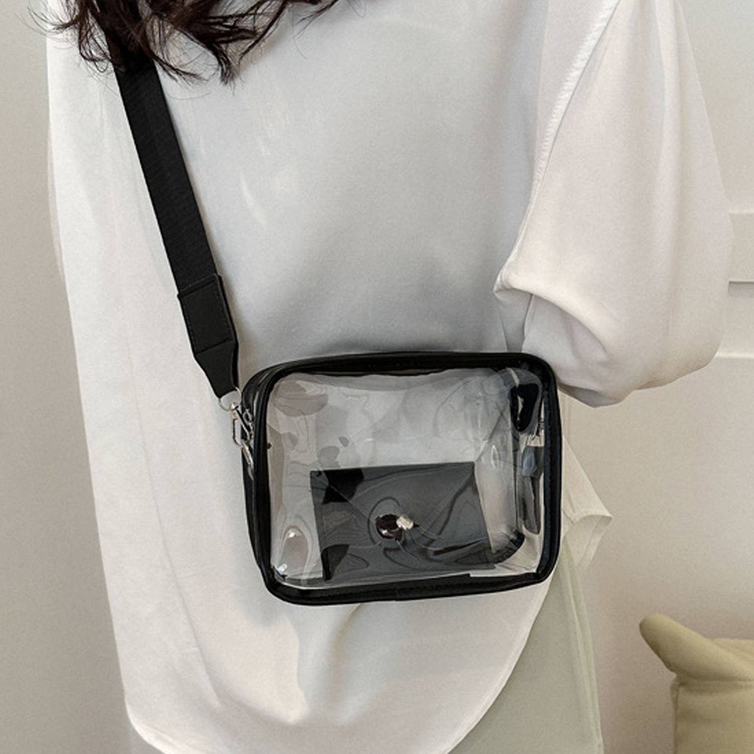 Mini PVC Clear Crossbody Bag 5