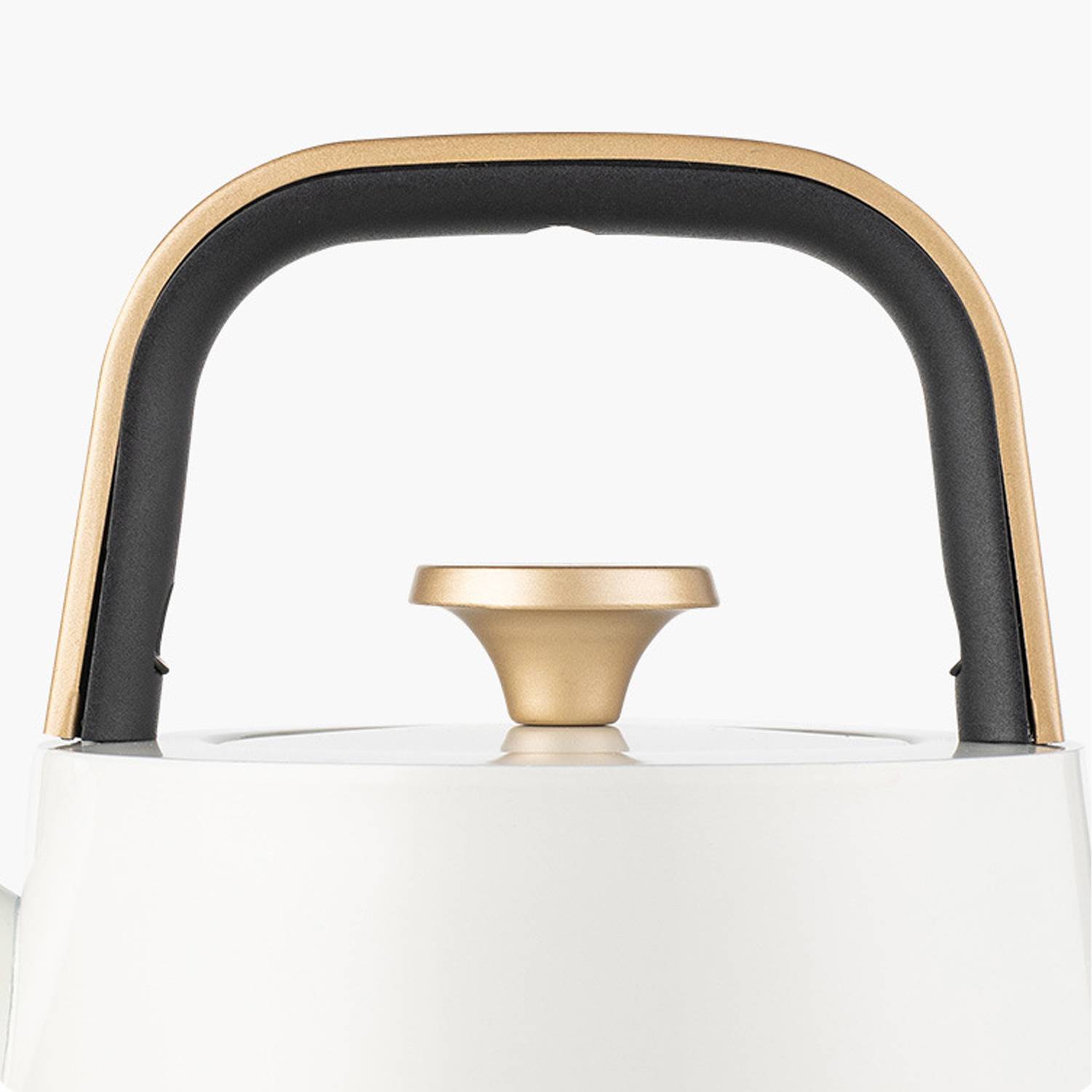 61oz Flat Bottom Stainless Steel Whistling Kettle 12