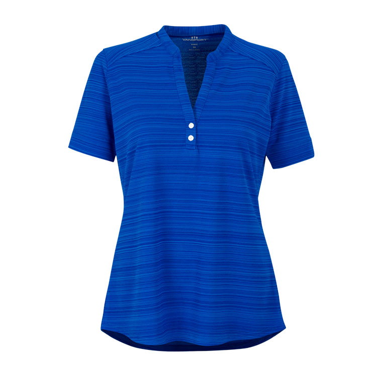Vansport Ladies Strata Textured Polo 2