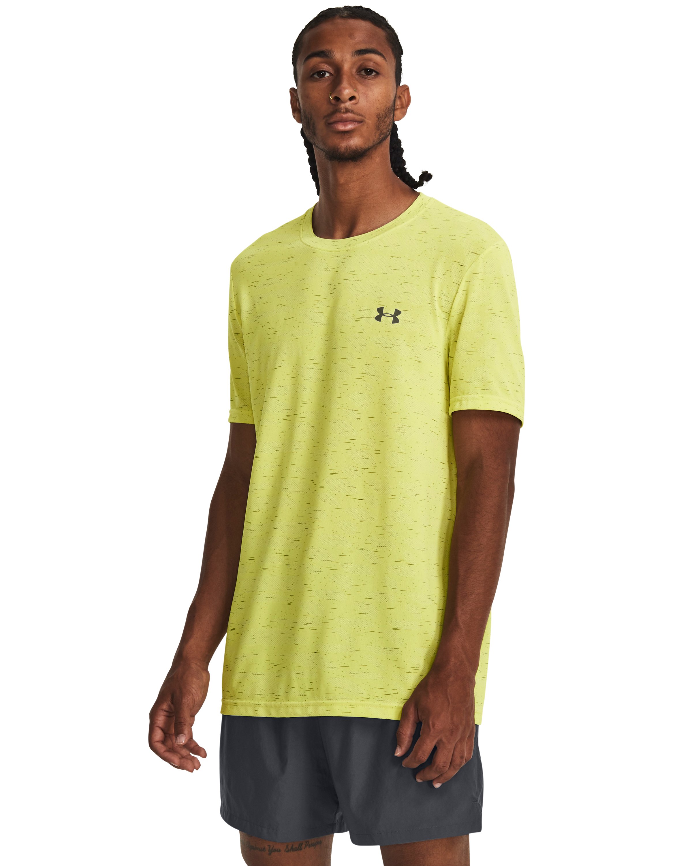 UA Seamless Ripple Men's Short Sleeve 1