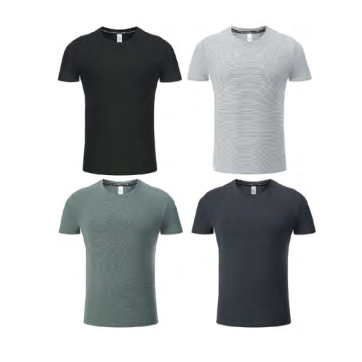 Men's Running Short Sleeve T-Shirt - Stock Style 27 2
