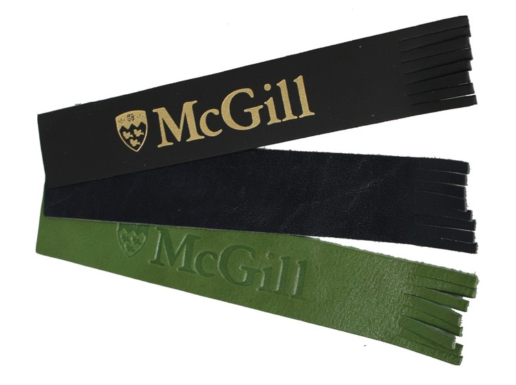 Mirage Leather 8 3/4" Fringe Bookmark 1