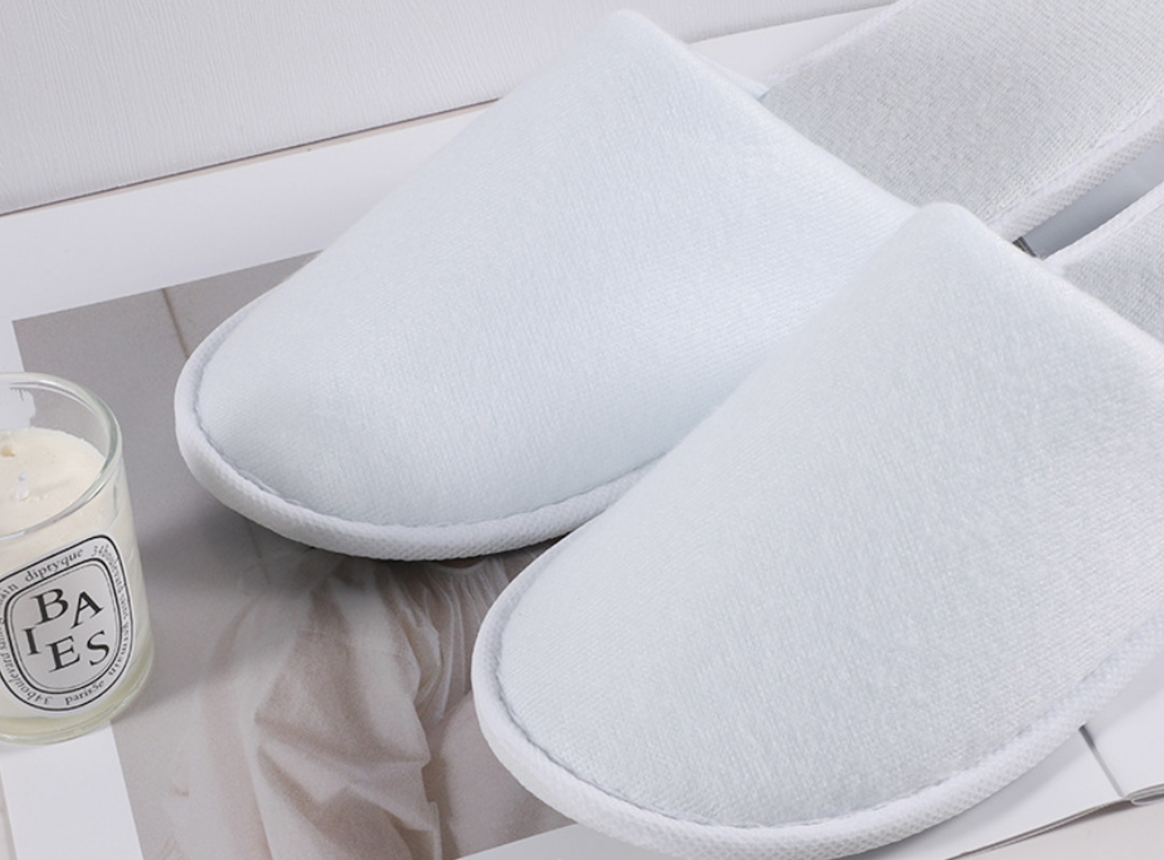 Disposable padded slippers 2