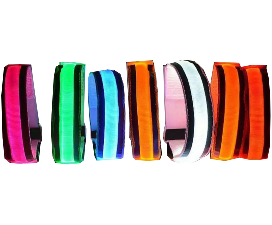 LED Light With Reflective Strip Armband 3