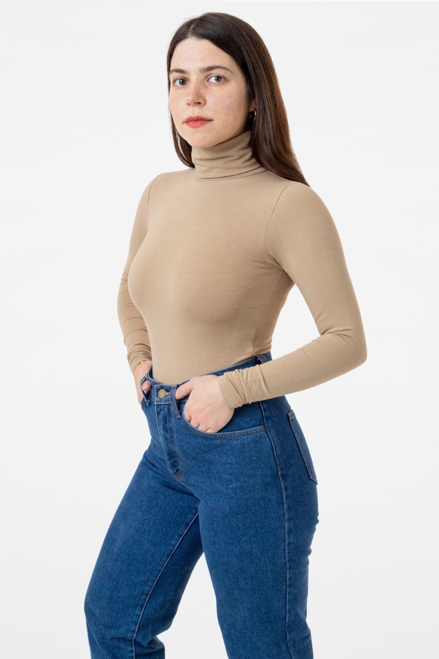 COTTON SPANDEX TURTLENECK 12
