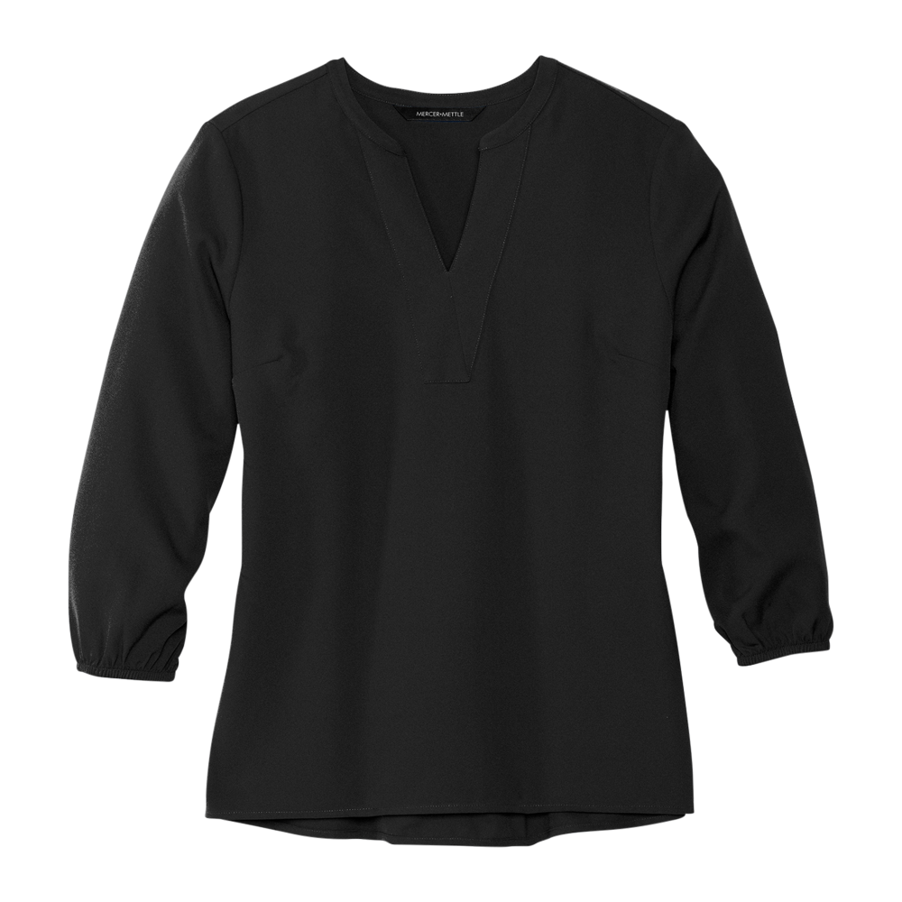 Women's 3/4 Sleeve Crepe Blouse 4