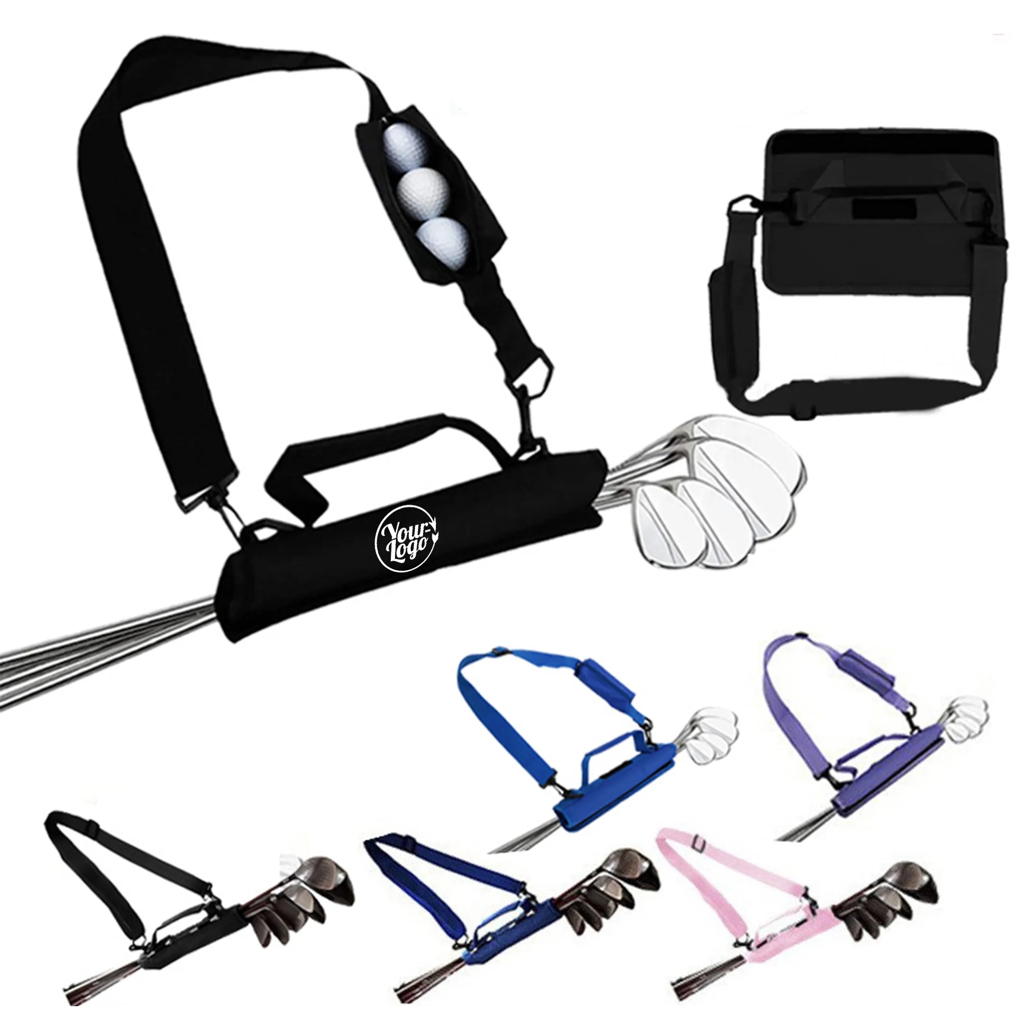 Carry Golf Bag Club Covers