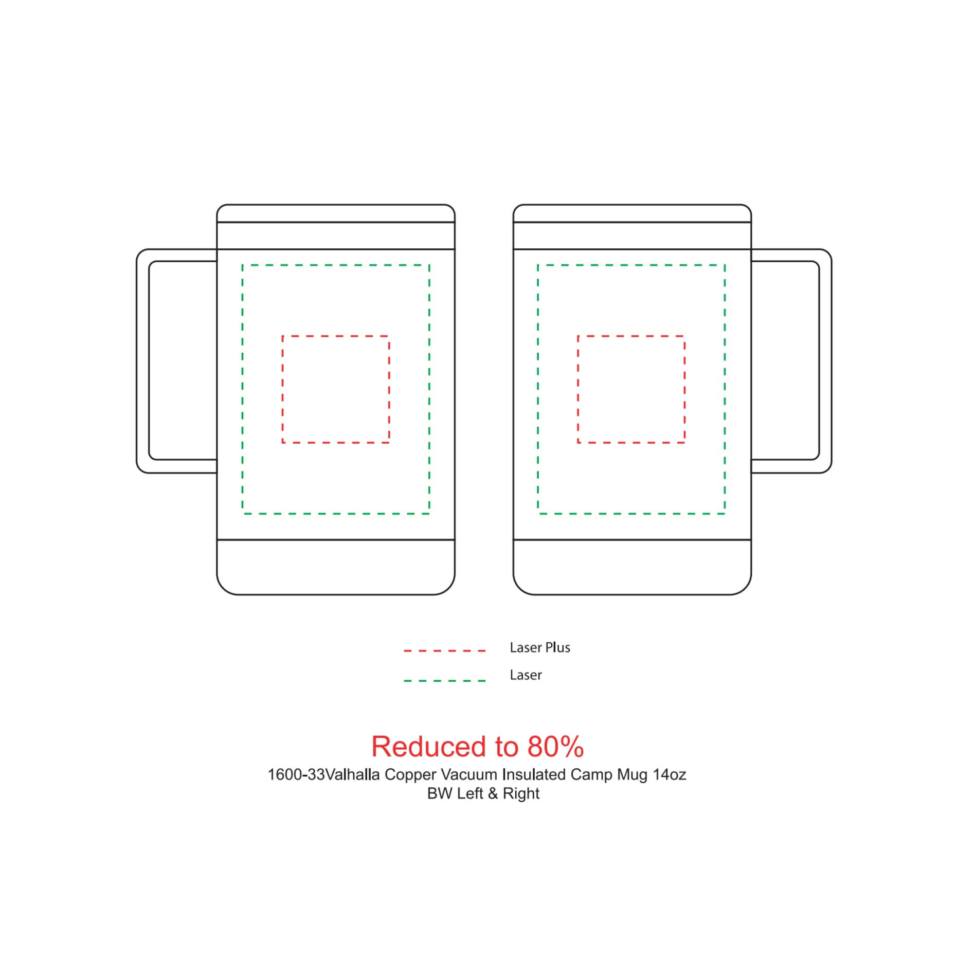 Valhalla Copper Vacuum Insulated Camp Mug 14oz 106