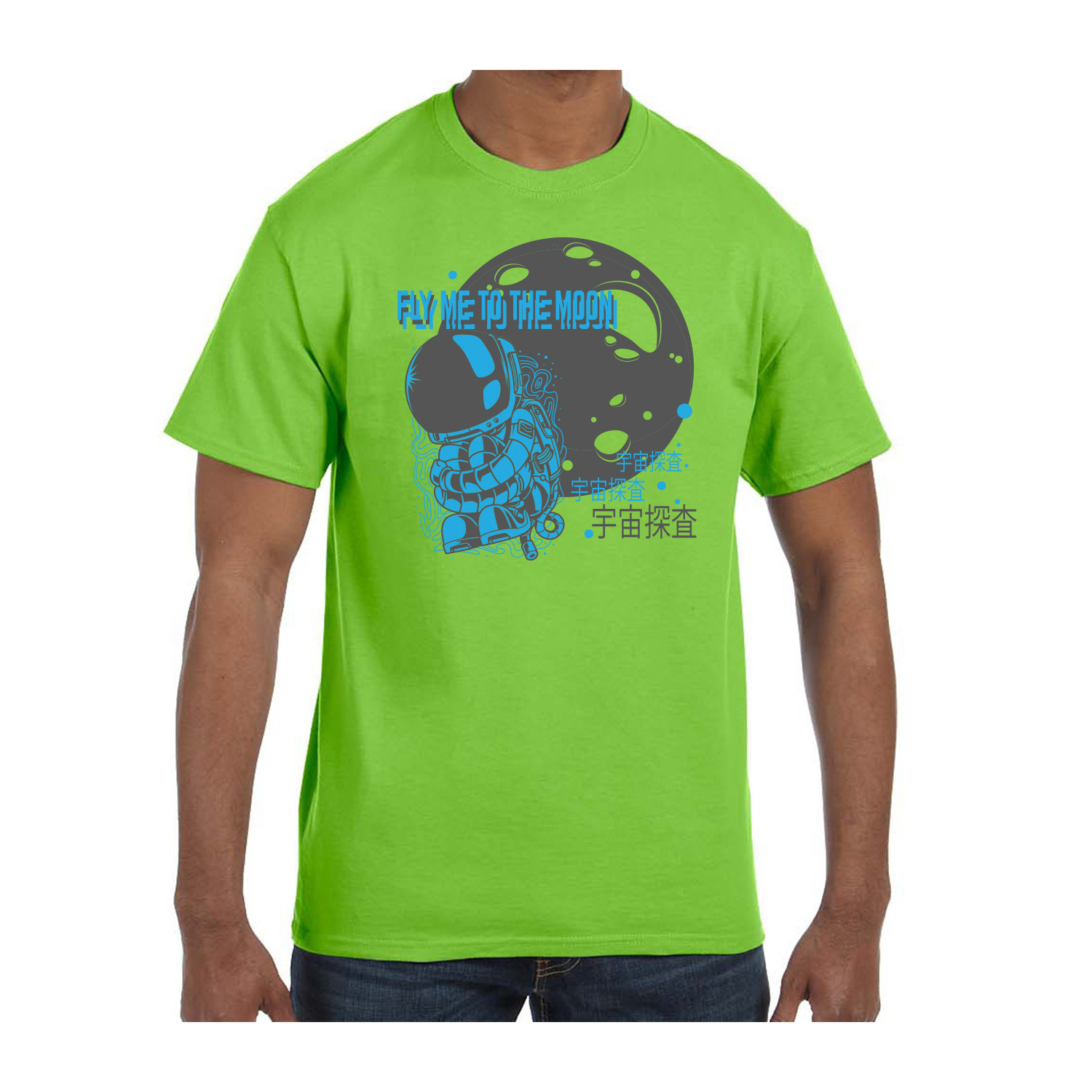 Gildan™ 5.3 oz Cotton Pre-Shrunk T-Shirt (2 Color Imprint) 29
