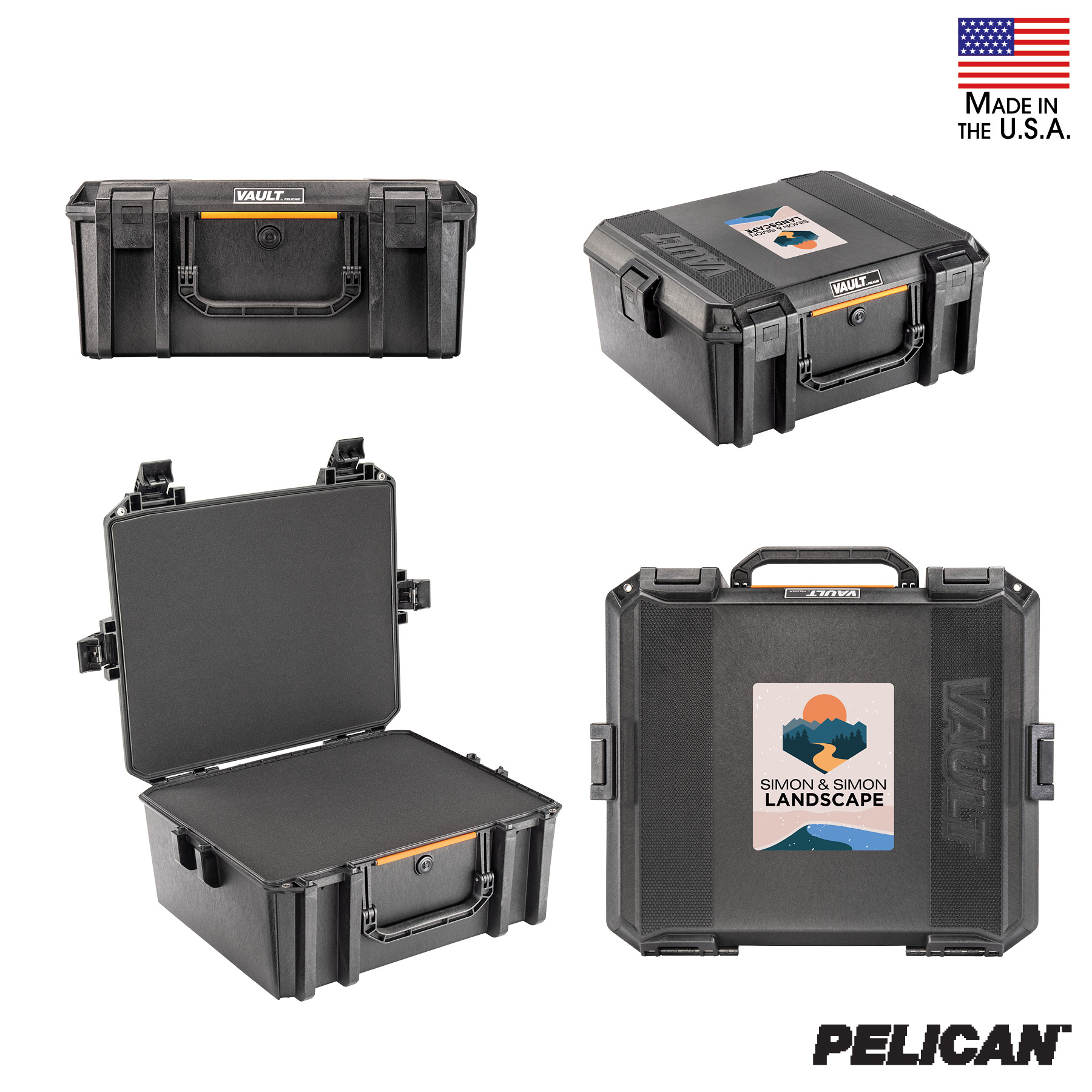 Pelican™ V600 Vault Case 1