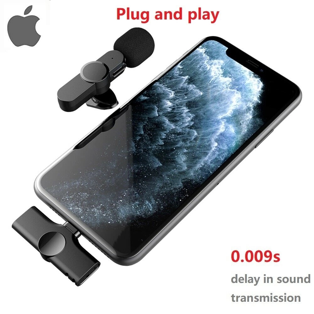 Wireless Lapel Lavalier Microphone 7