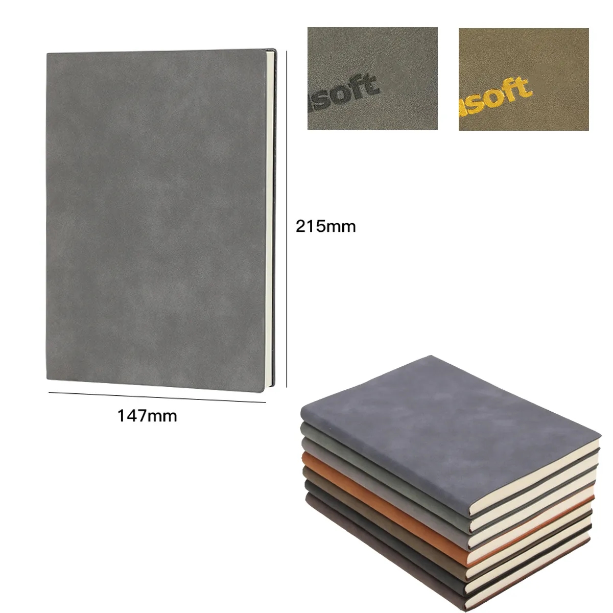 PU Leather Business Notebook 8