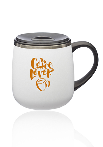 11 oz. Stainless Steel Coffee Mugs with Lid 3