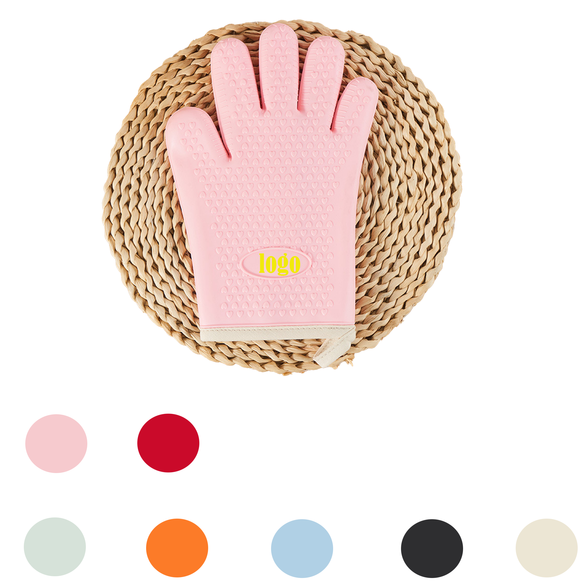 Heavy Duty Heat Resistant Silicone Oven Glove 2