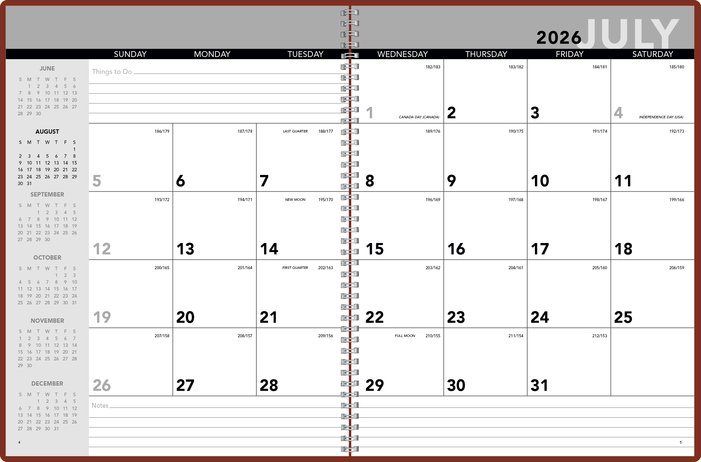 Triumph® Calendars Academic Monthly Planner 153