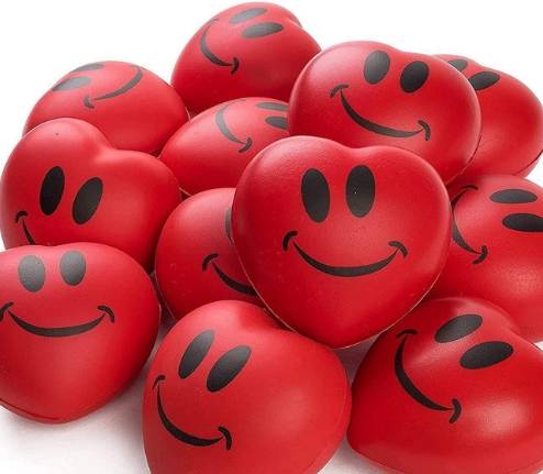 PU Heart-shaped Stress Relief Ball 5