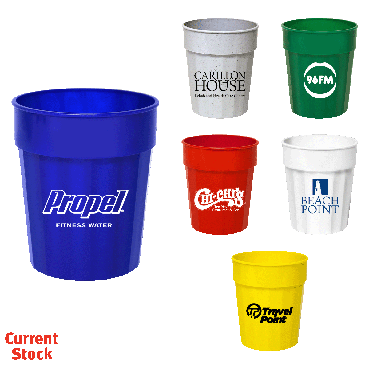 17 OZ. Fluted Stadium Cup 24